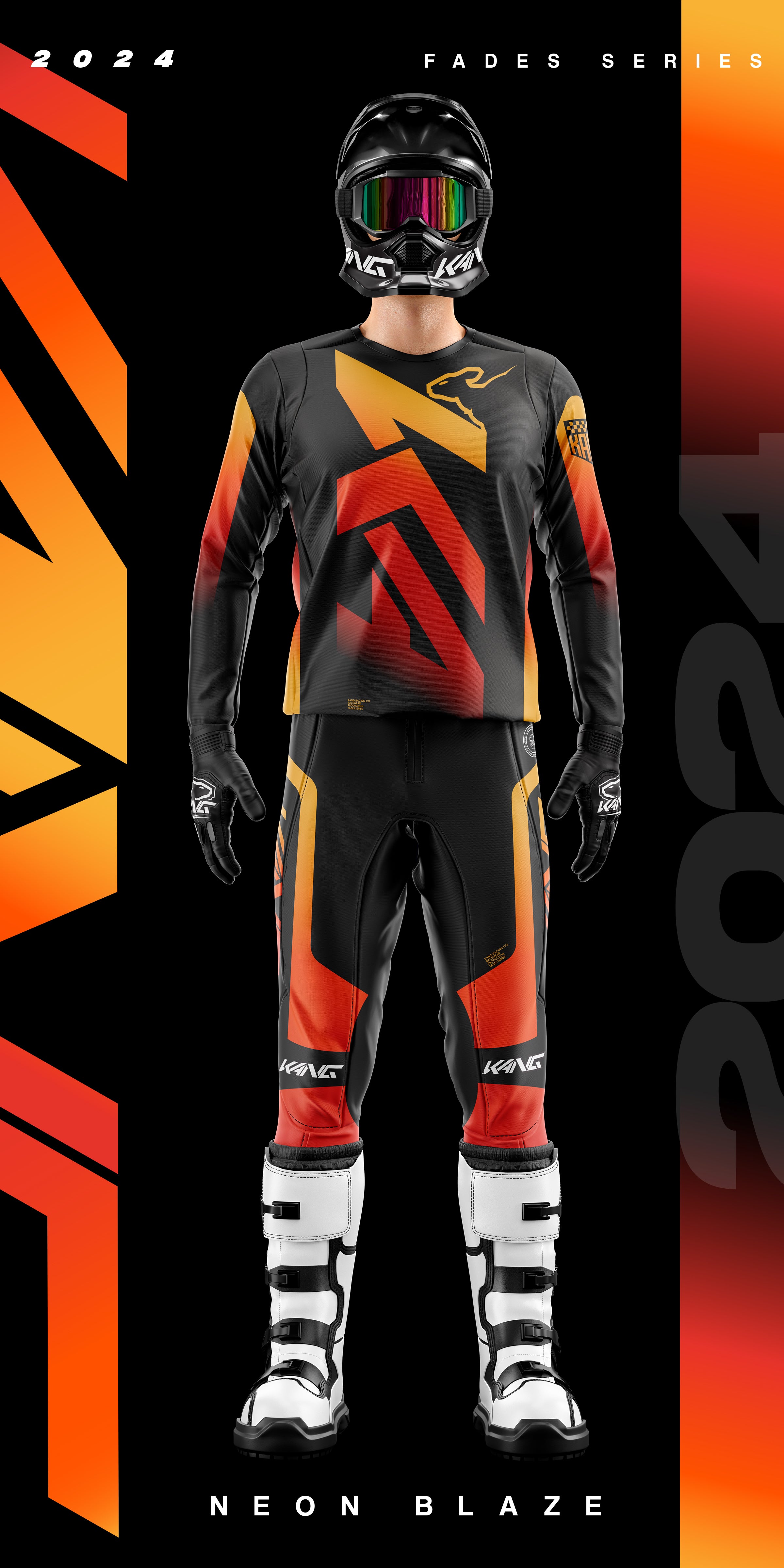 FADES ORANGE BLAZE