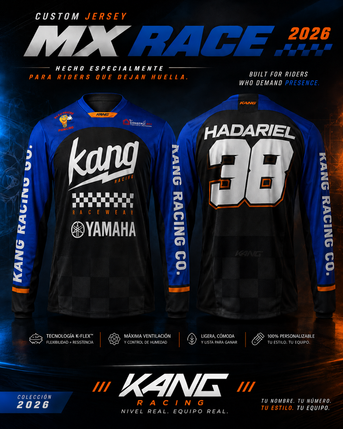 Atletas Personalizado Hadariel 38
