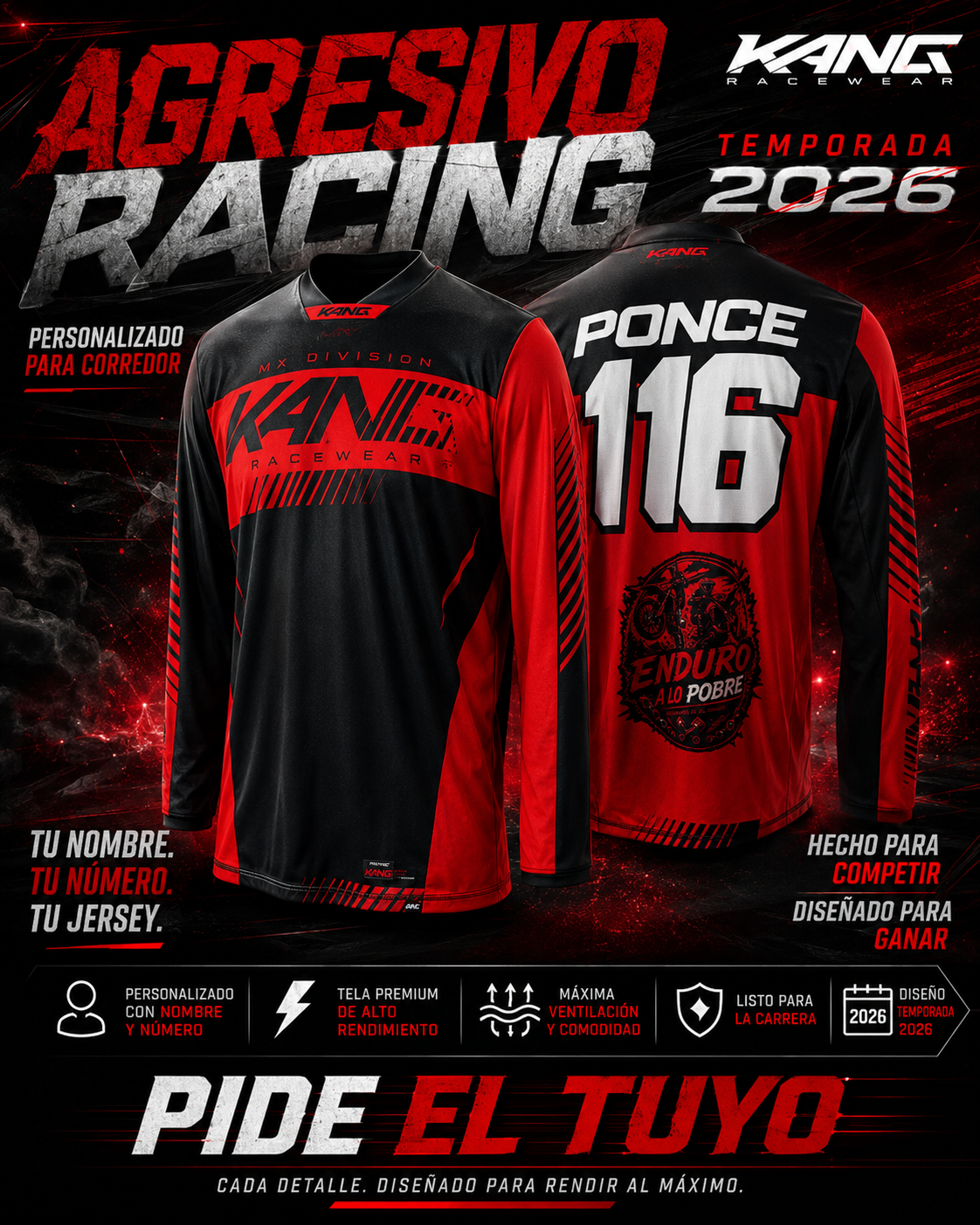 Atletas Personalizado J Ponce 116