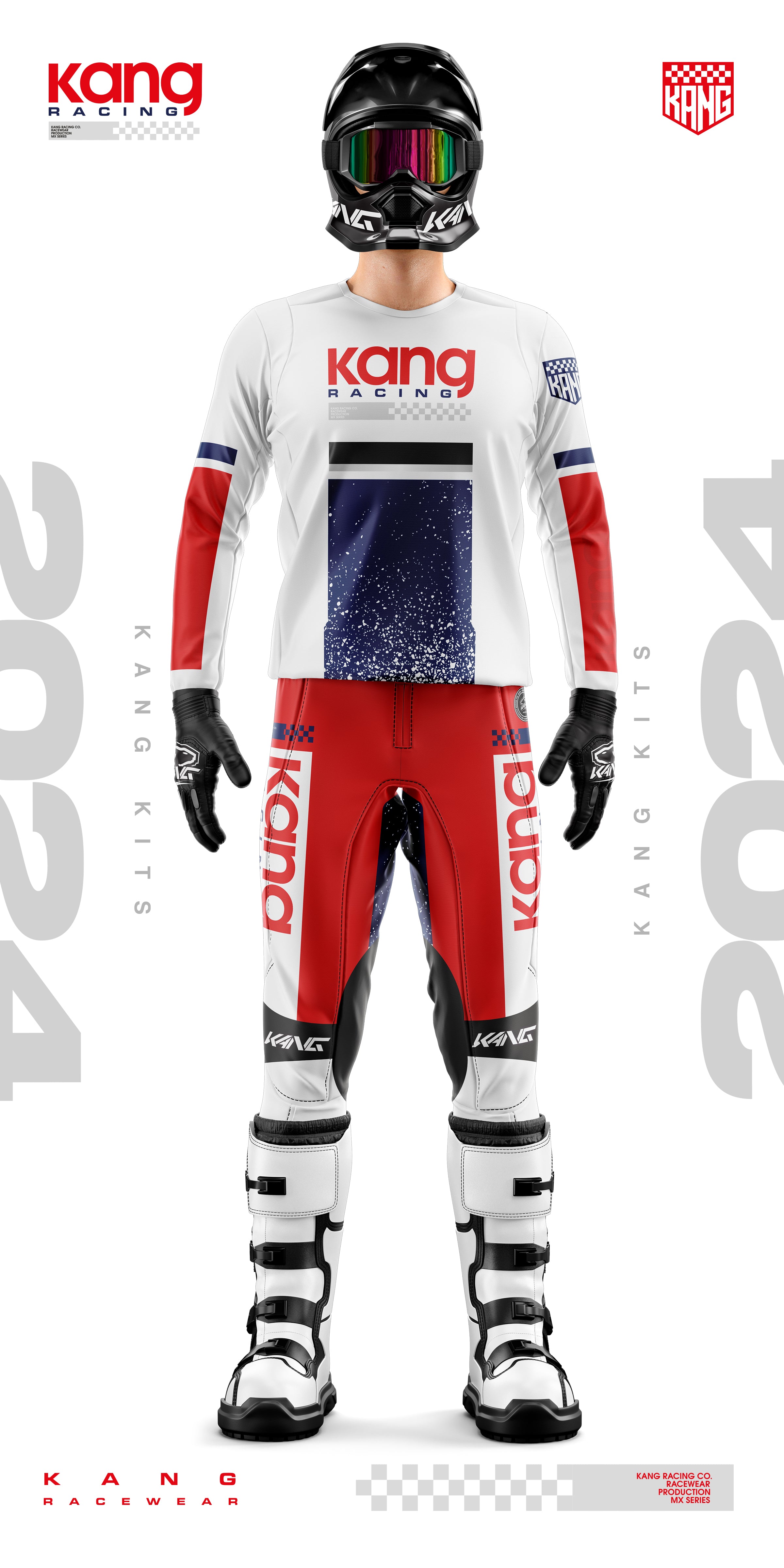 MX SERIES RED & BLUE