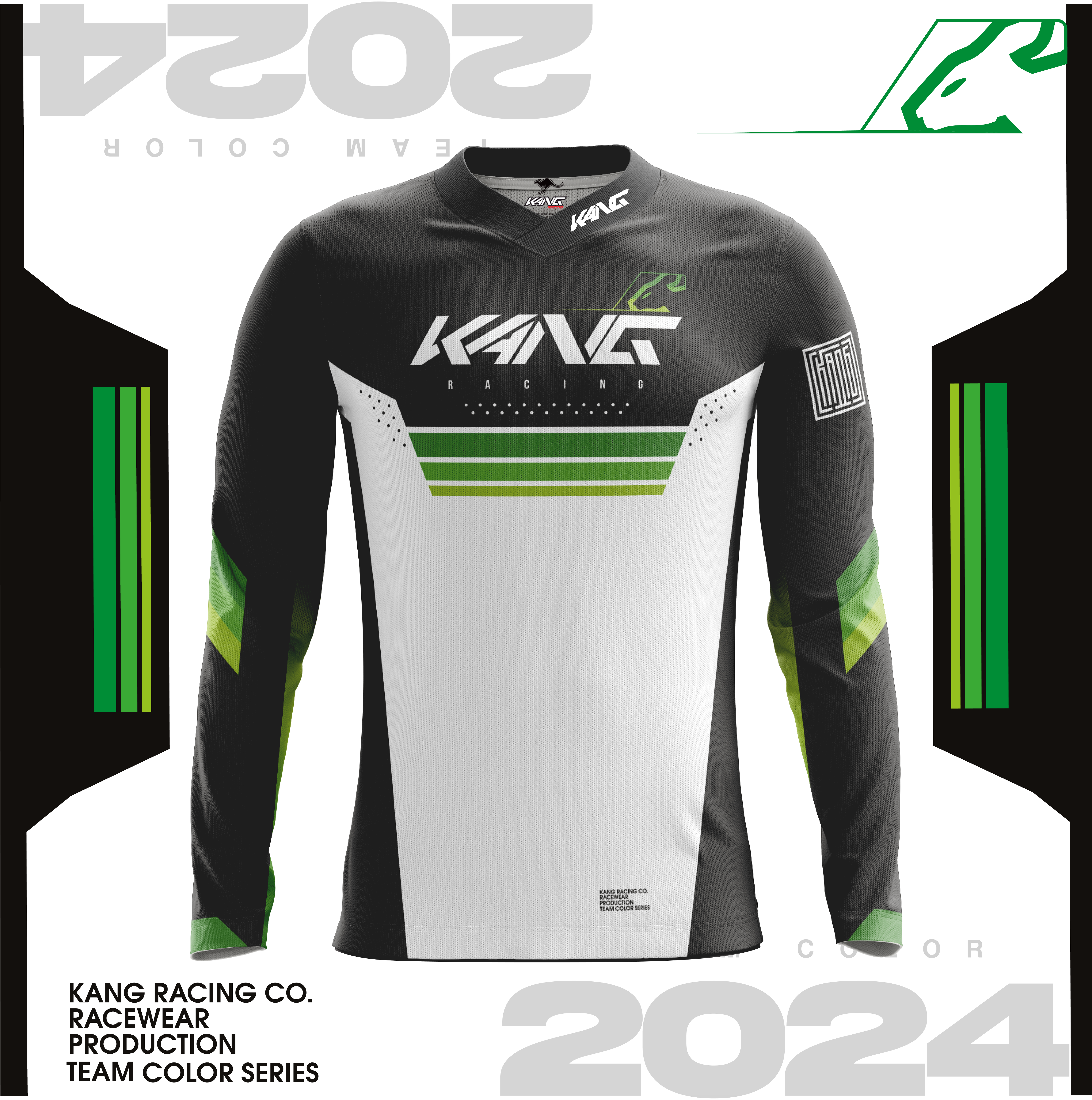 Team Color Green 2024