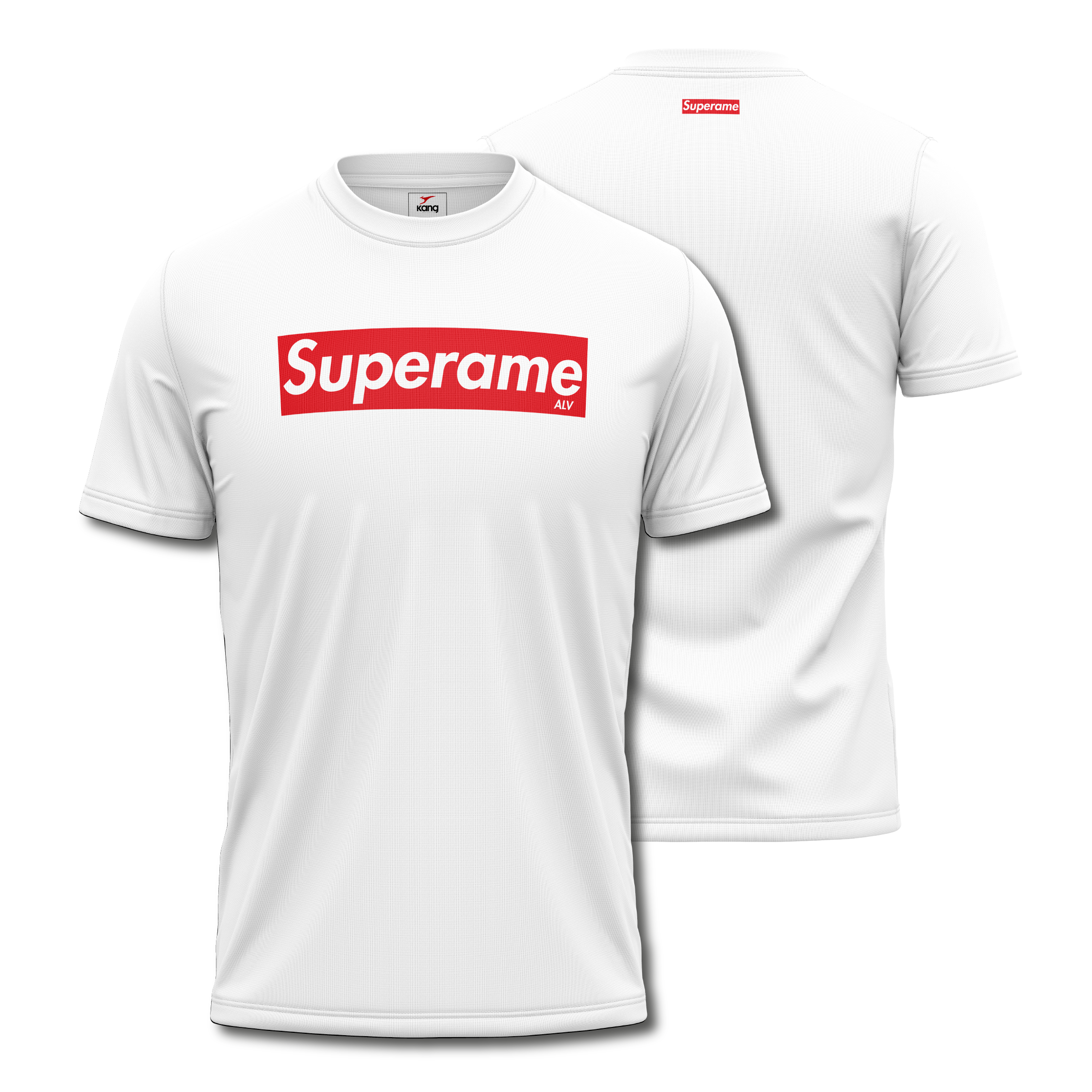 Playera urbana Kang de manga corta