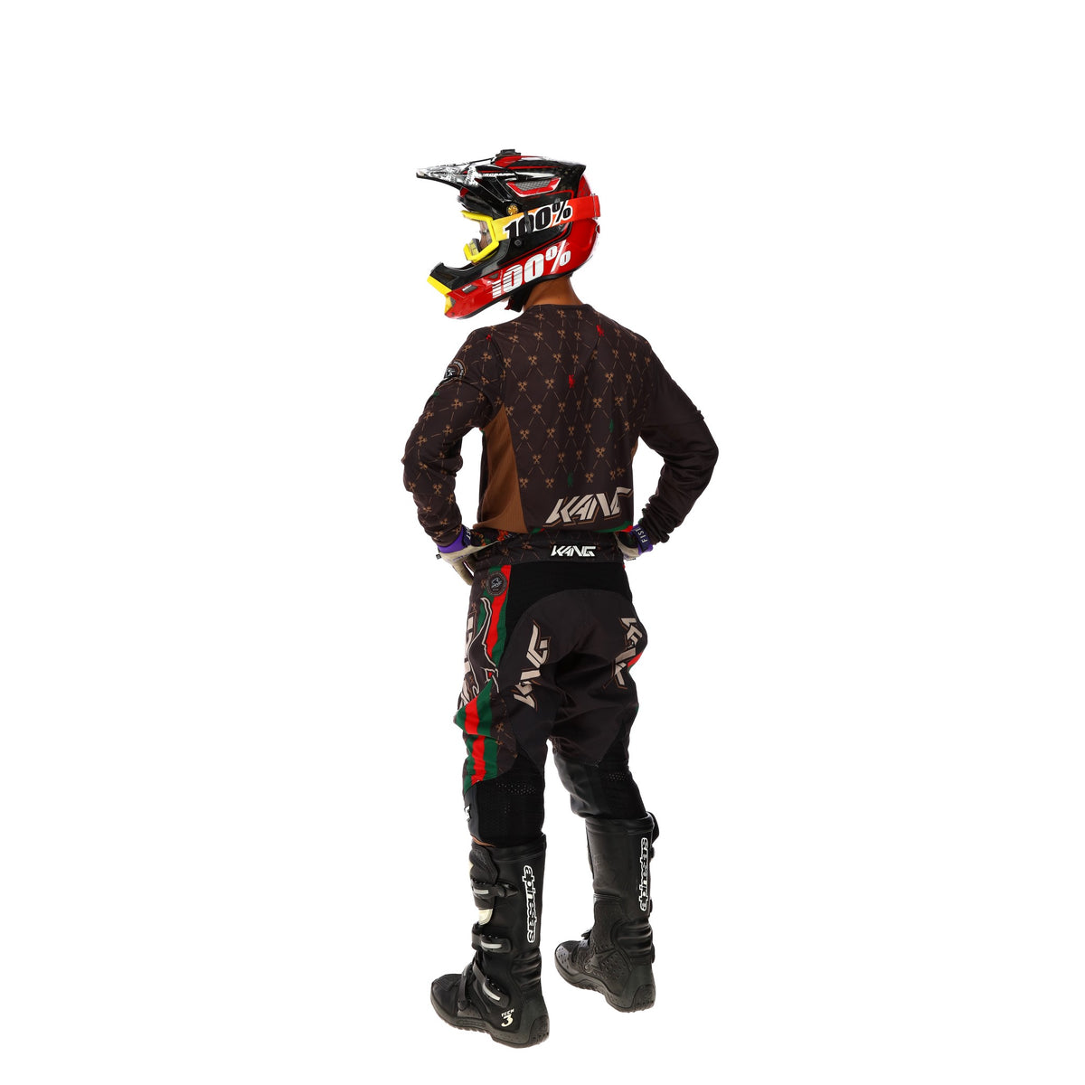 KANG Monogram Brown/Red KIT