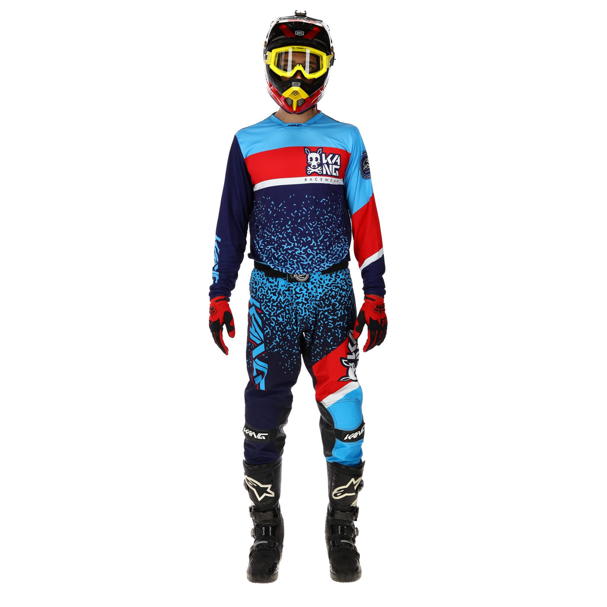 KANG SKULL BLUE/RED KIT