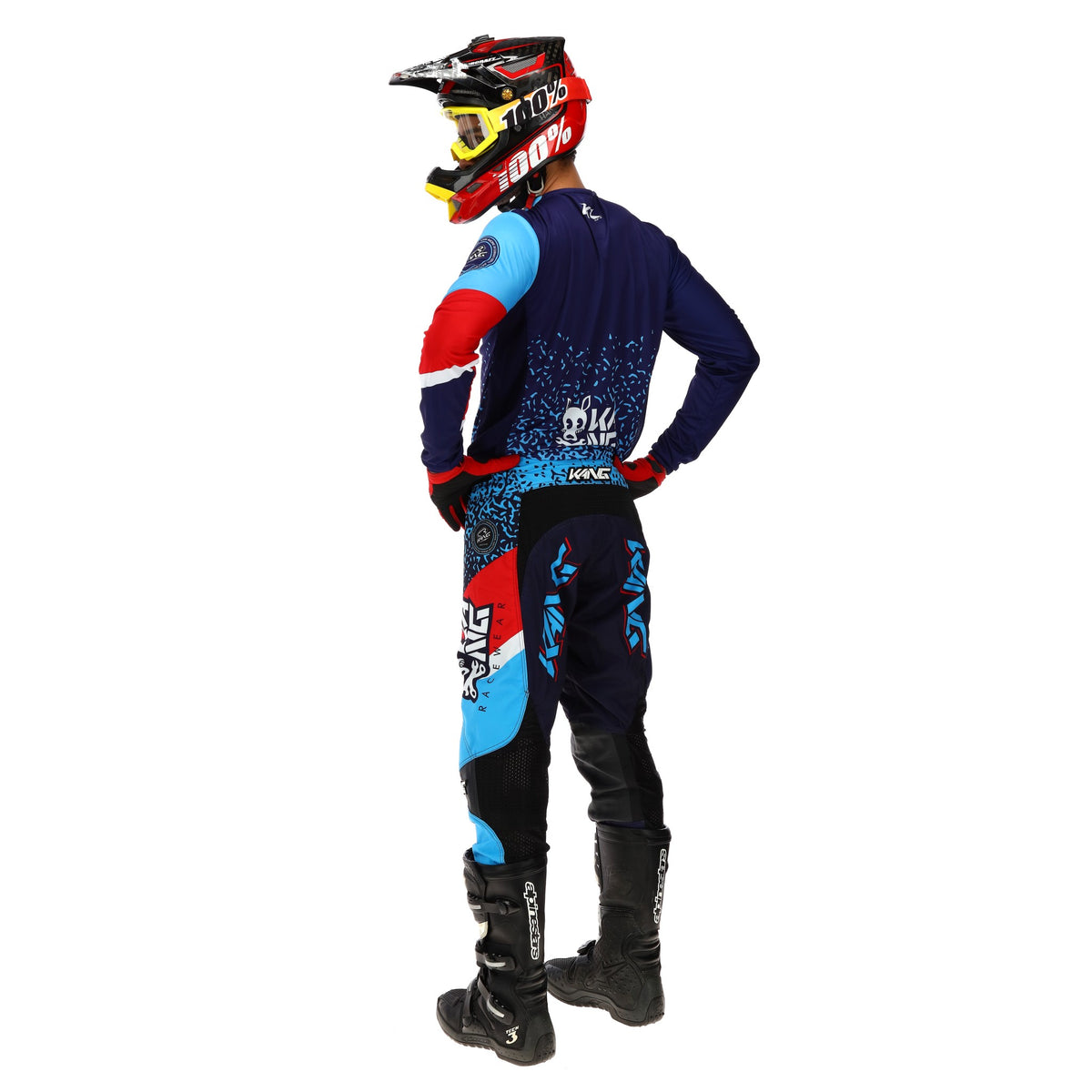 KANG SKULL BLUE/RED KIT
