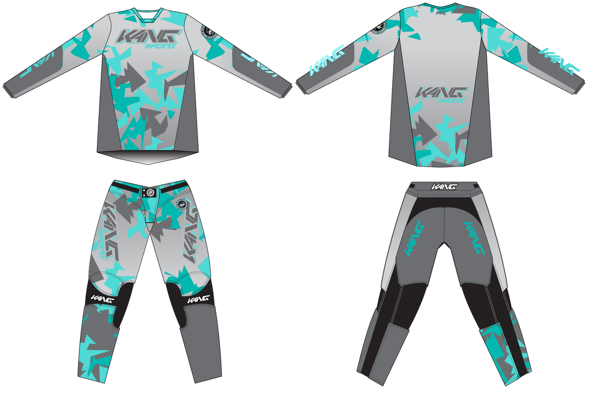 KANG CAMO BLUE-GREY KIT