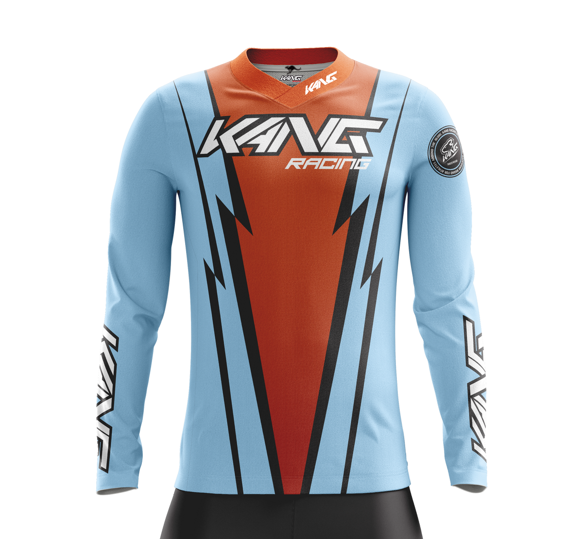 JERSEY KANG MIAMI BLUE-ORANGE