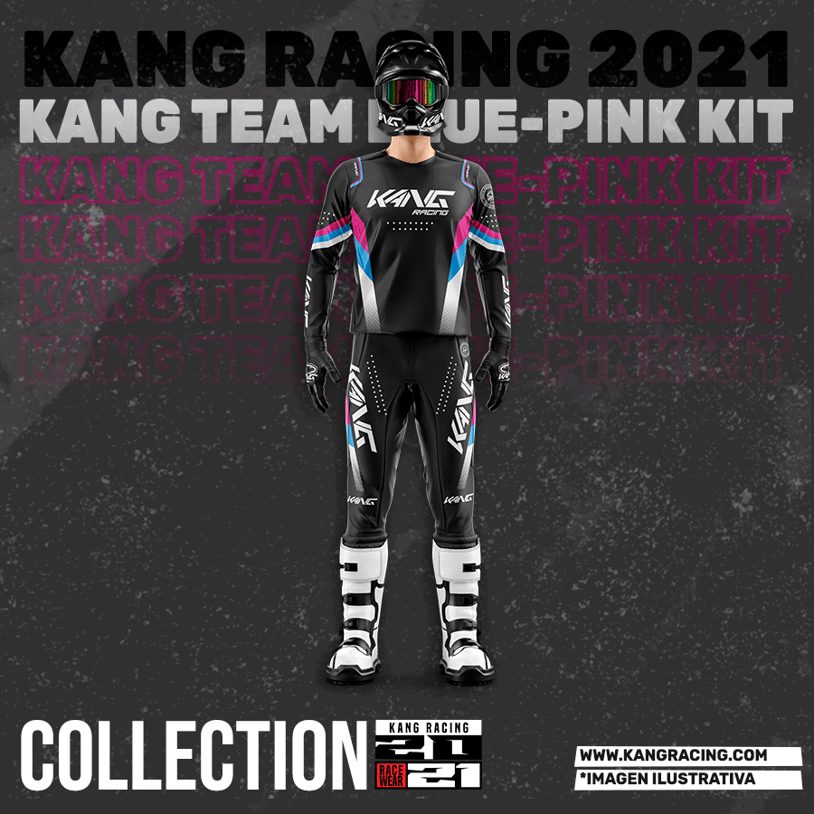 KANG TEAM BLUE-PINK KIT