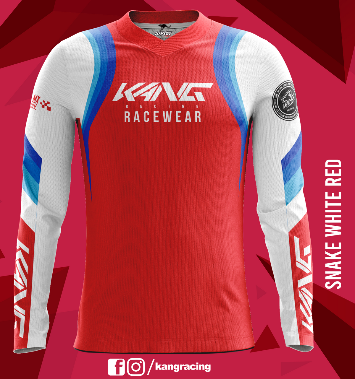 Snake White Red 2023