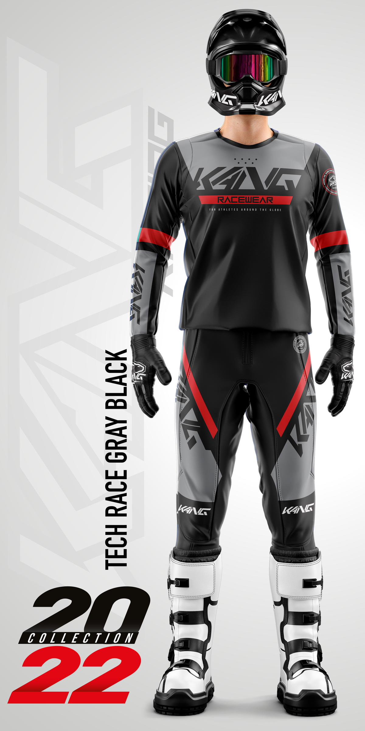 TECHRACE GRAY BLACK 2022