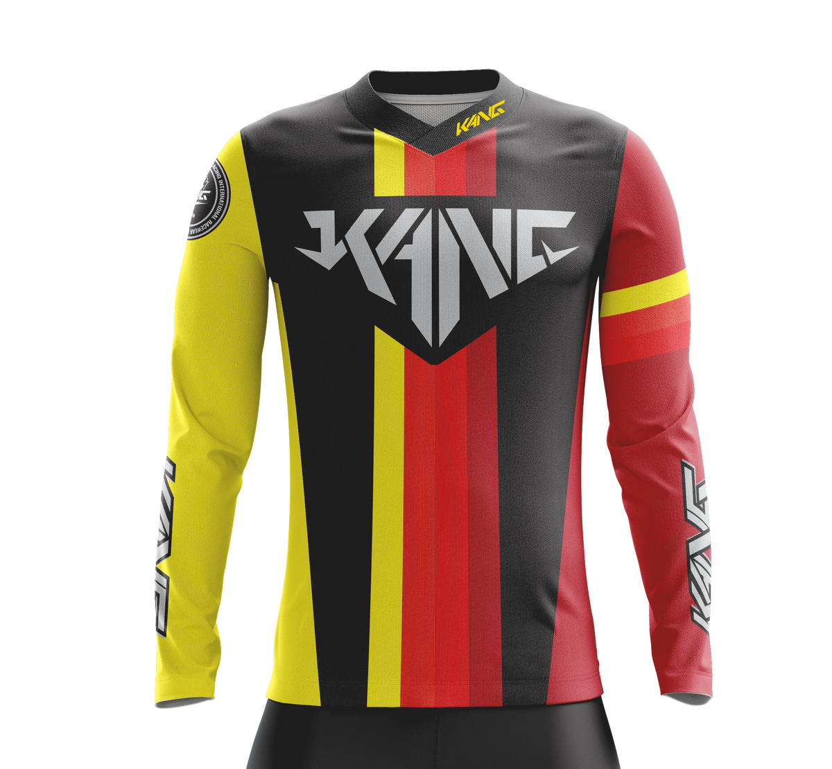 JERSEY KANG COLORMETRIK RED/YELLOW