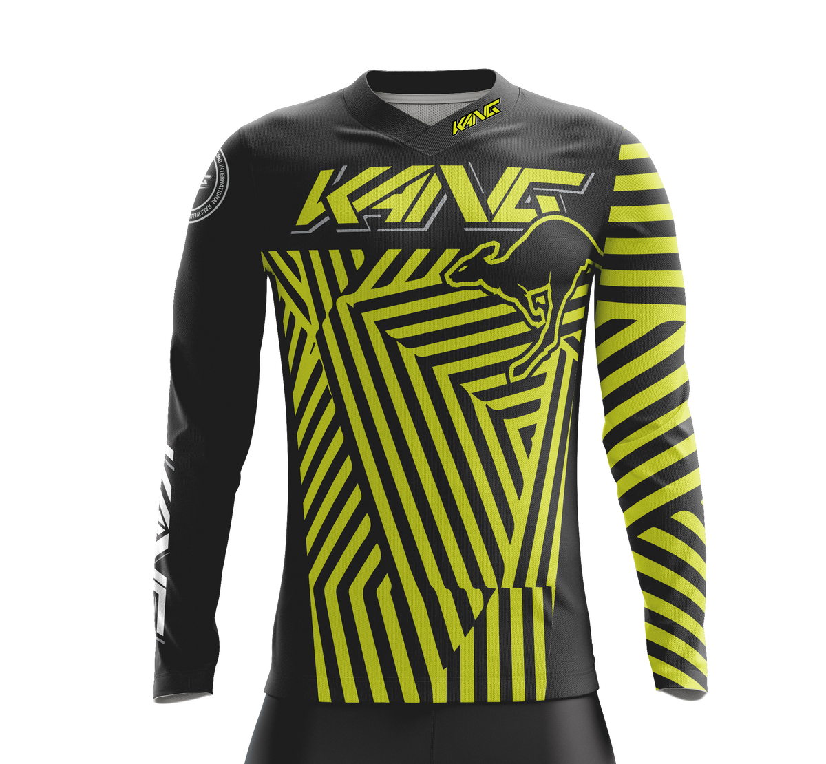 JERSEY KANG DAZZLE CAMO FLOW YELLOW
