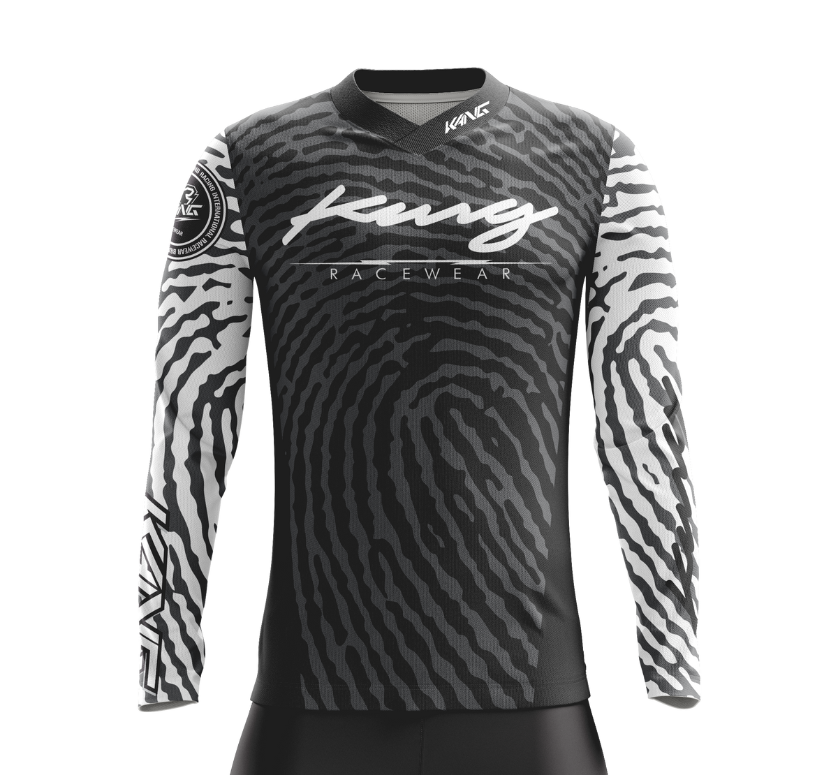 JERSEY KANG FINGERPRINT BLACK
