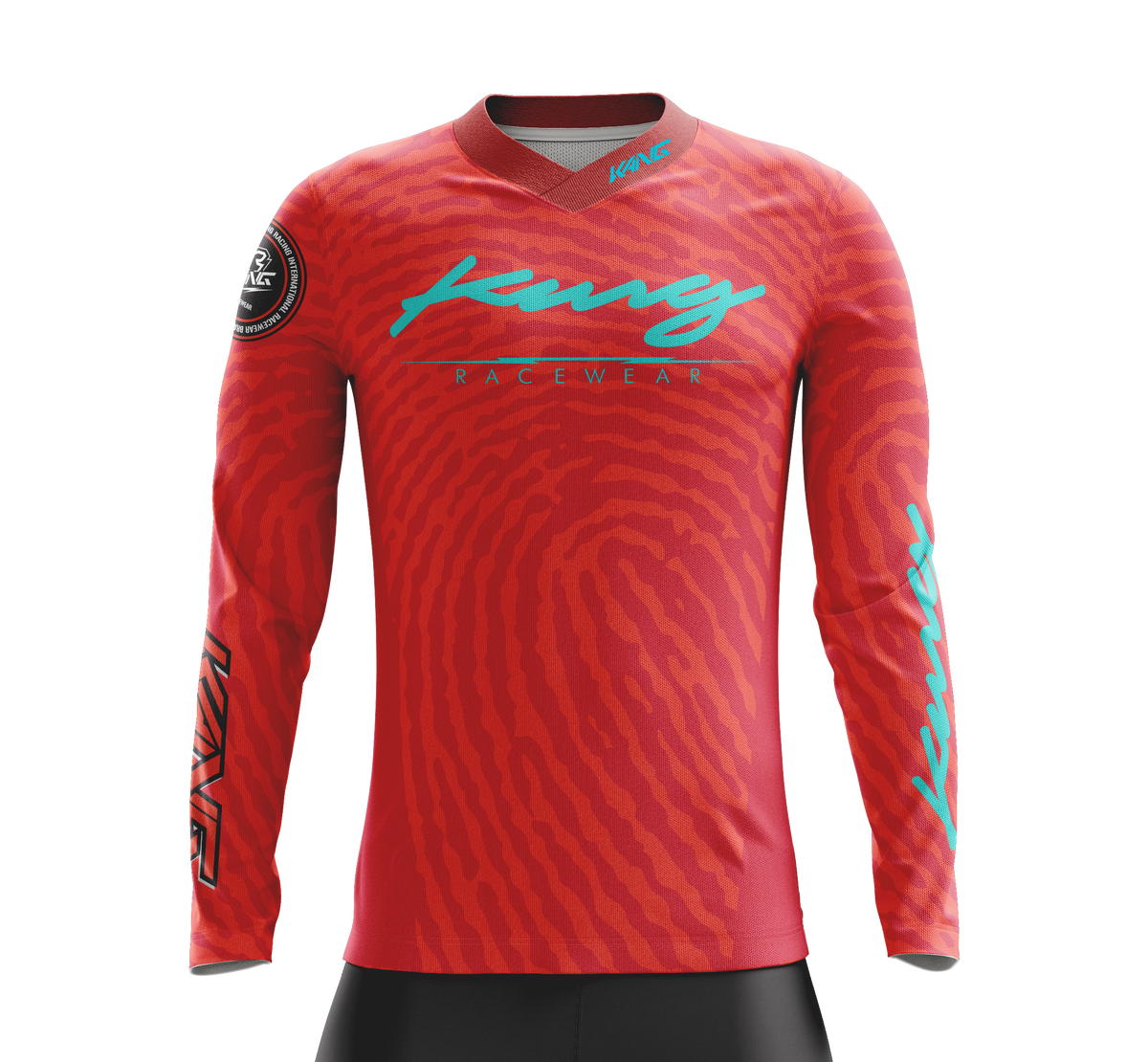 JERSEY KANG FINGERPRINT RED
