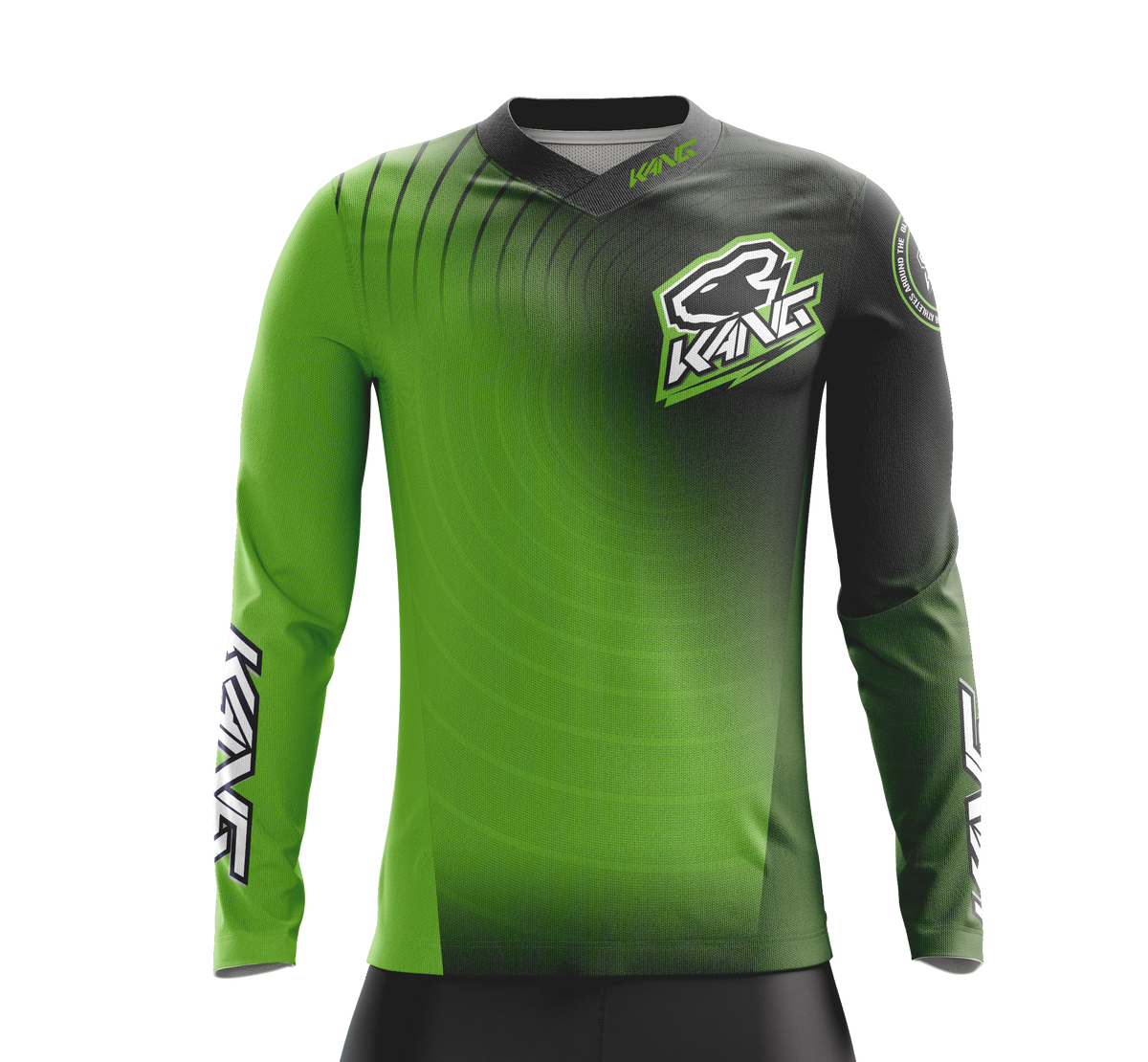 JERSEY KANG RADIAL GREEN/BLACK
