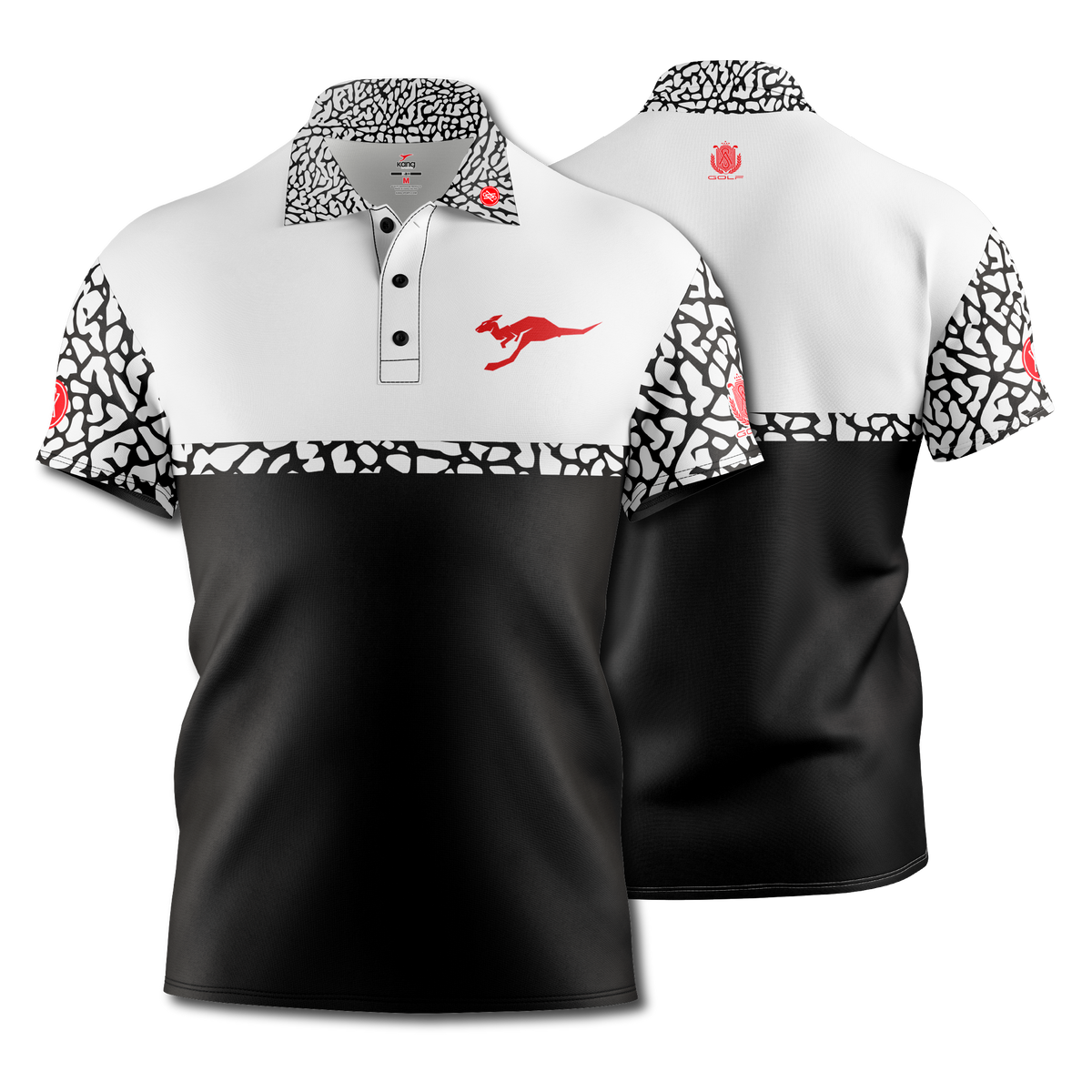 Camisa de golf Kang con diseño premium