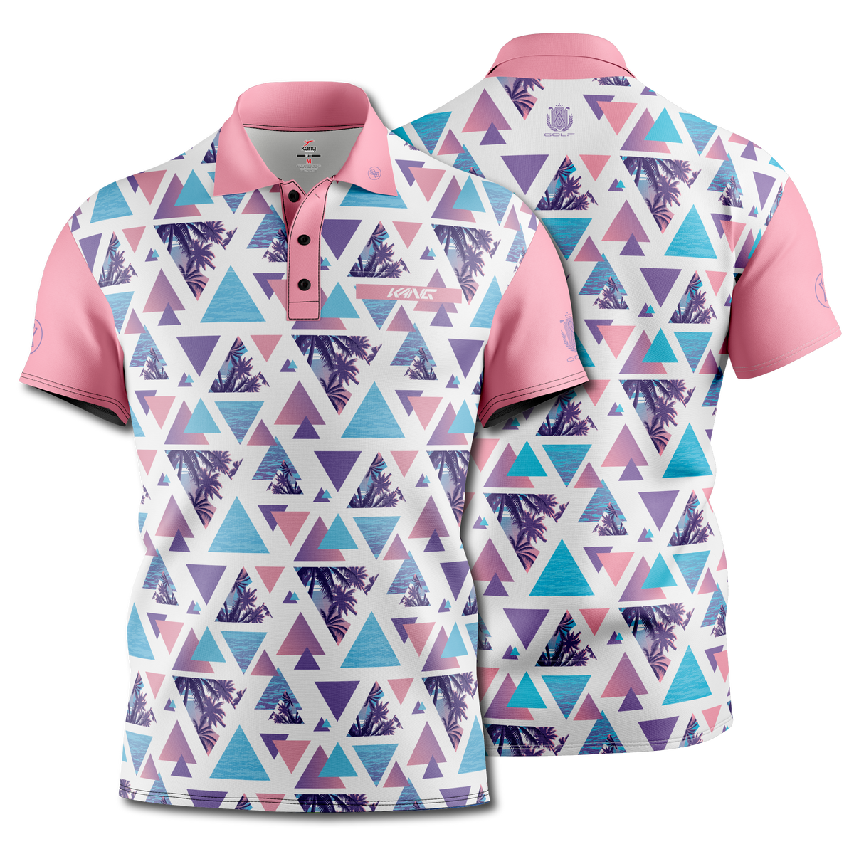 Camisa de golf Kang con diseño premium