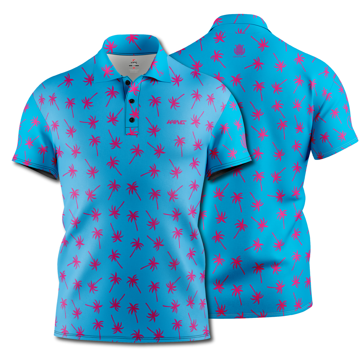 Camisa de golf Kang con diseño premium