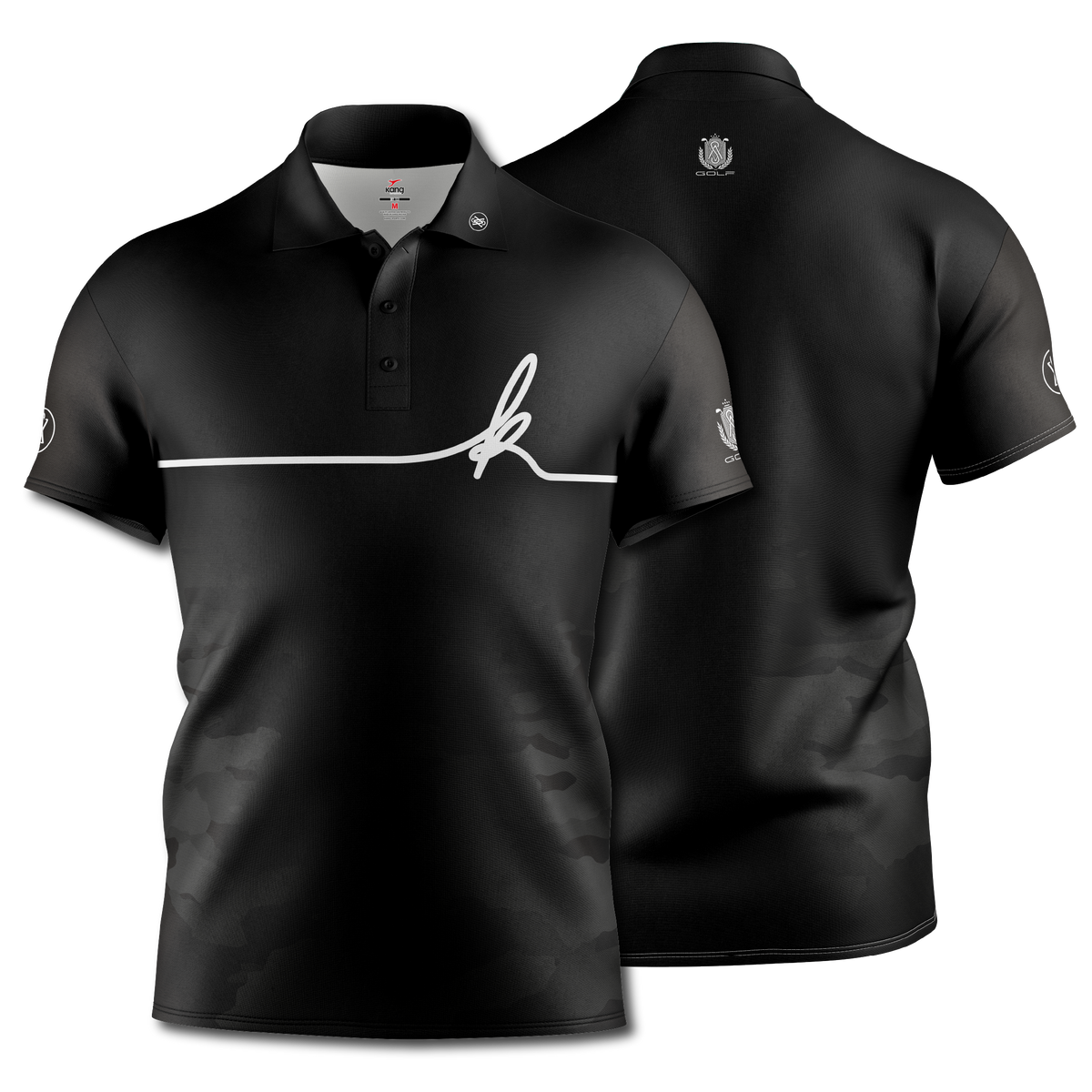 Camisa de golf Kang con diseño premium