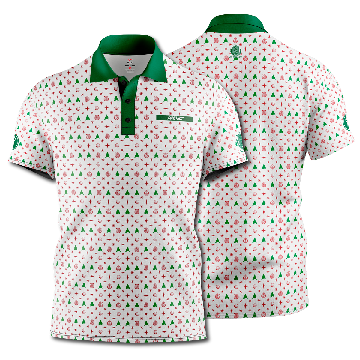 Camisa de golf Kang con diseño premium