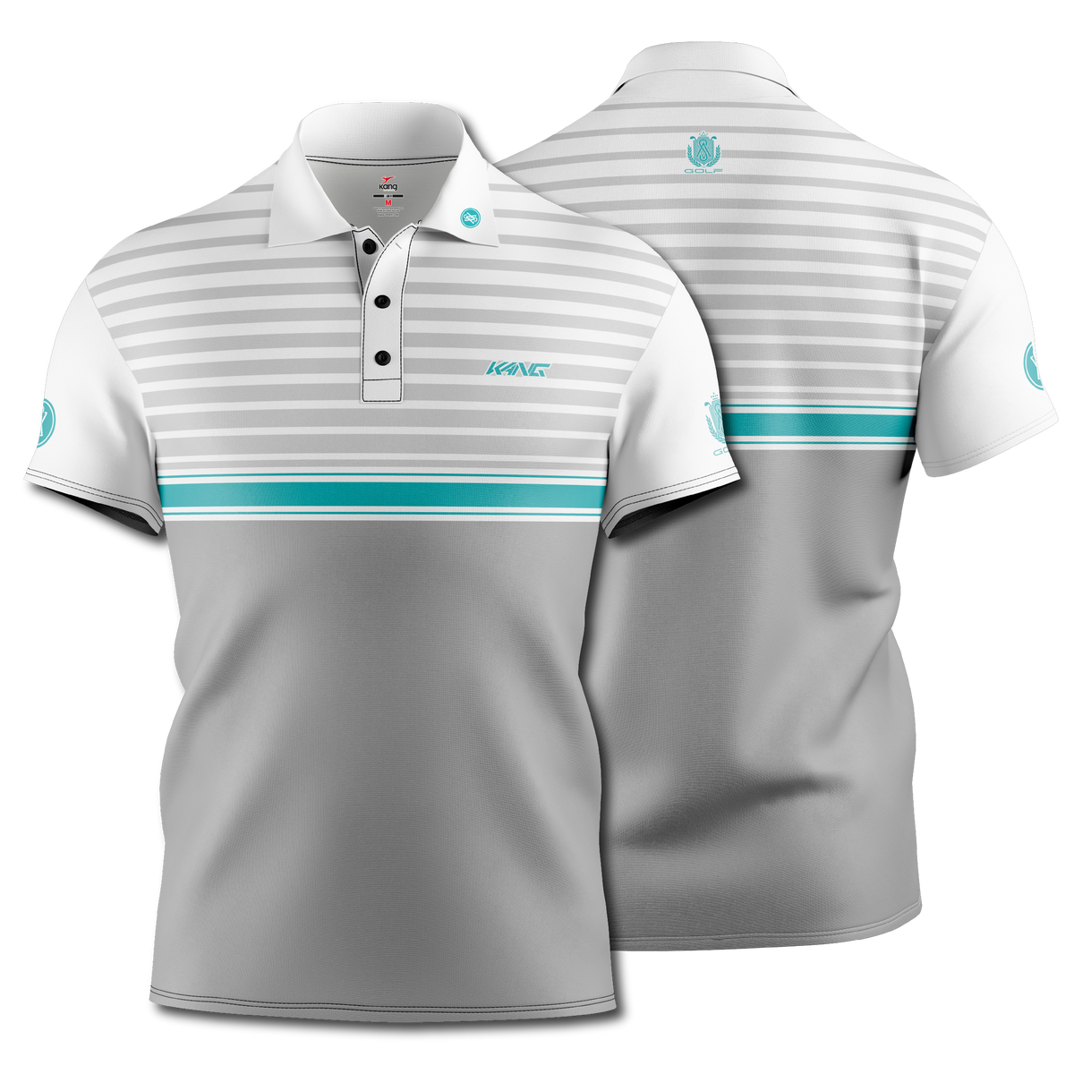 Camisa de golf Kang con diseño premium