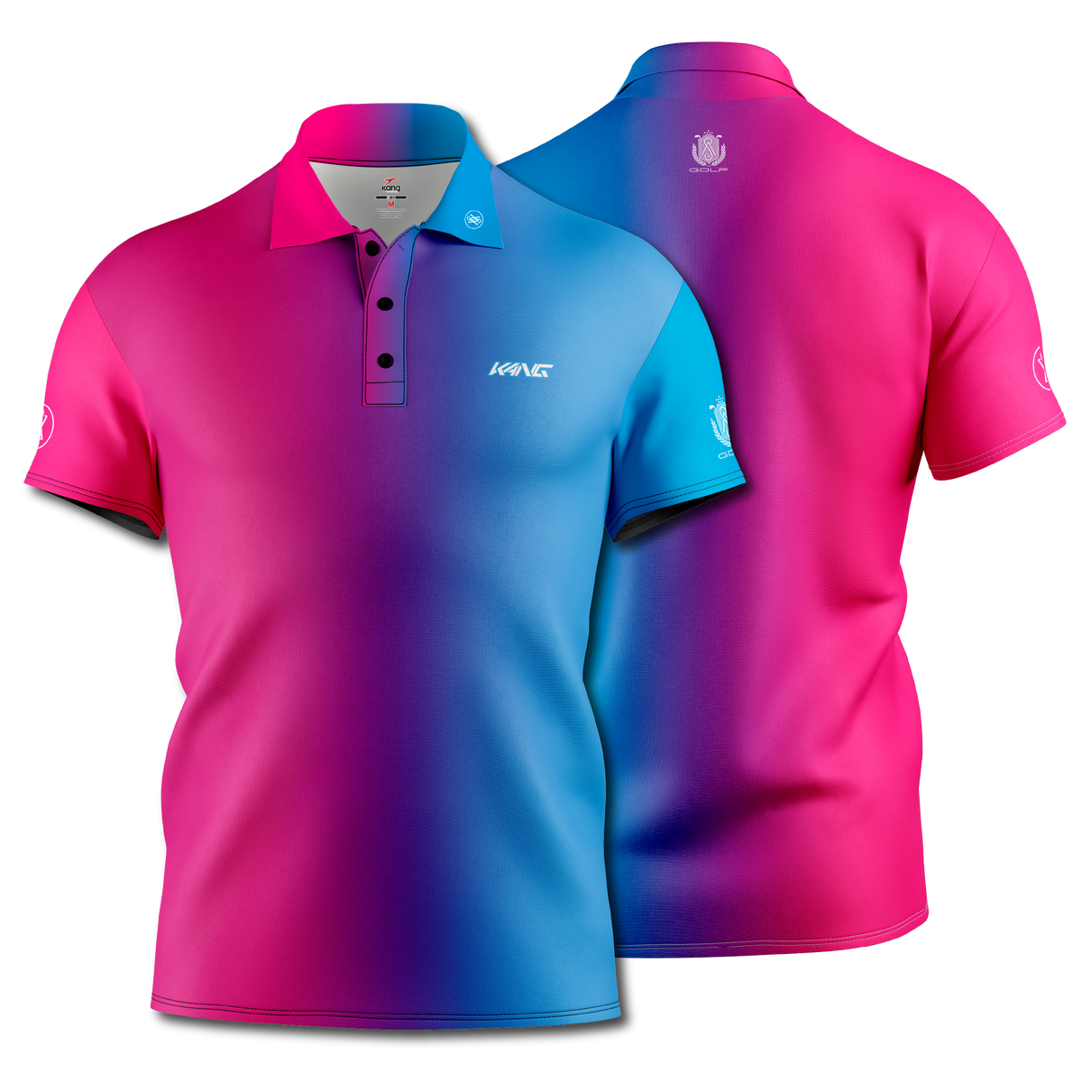 Camisa de golf Kang con diseño premium