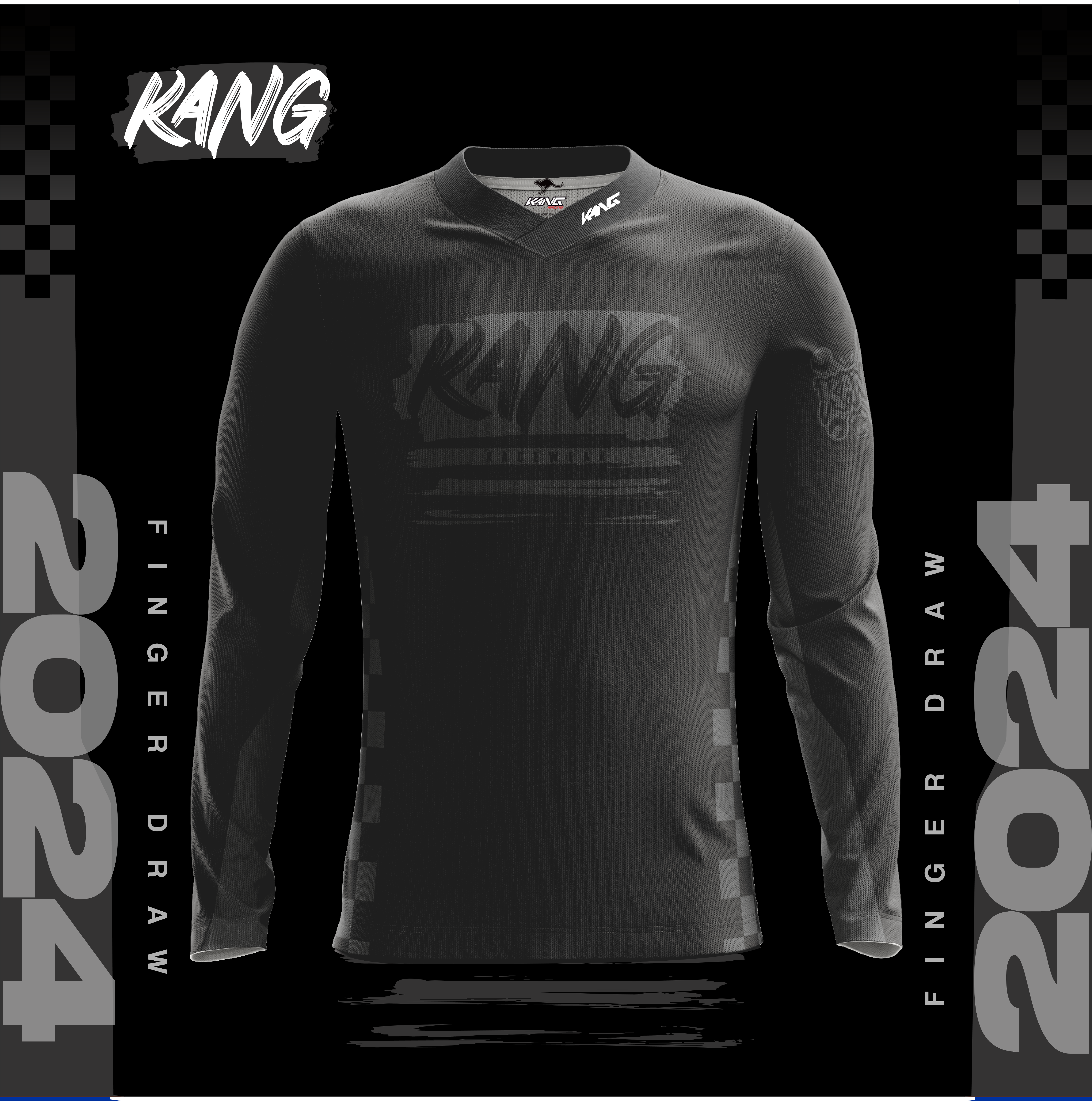 FINGER DRAW BLACK 2024