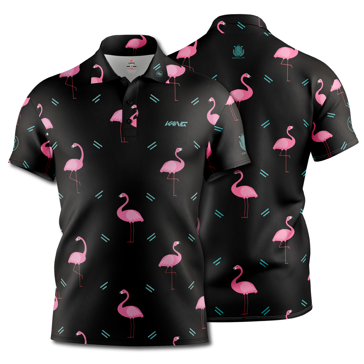 Camisa de golf Kang con diseño premium