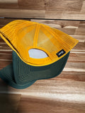 Kang Fan Hat Olivo / Amarillo Logo Emblema MB