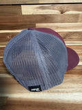 Kang Pro Hat Tinto / Gris claro Logo Emblema MB