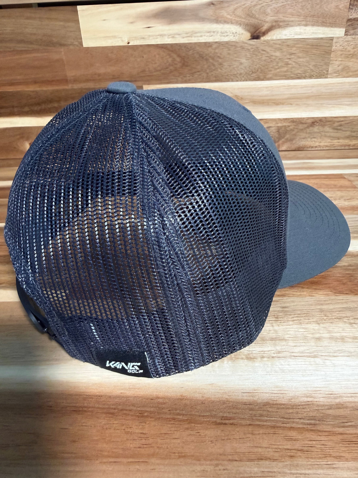 Kang Pro Hat Gris / Negro Logo Horizontal