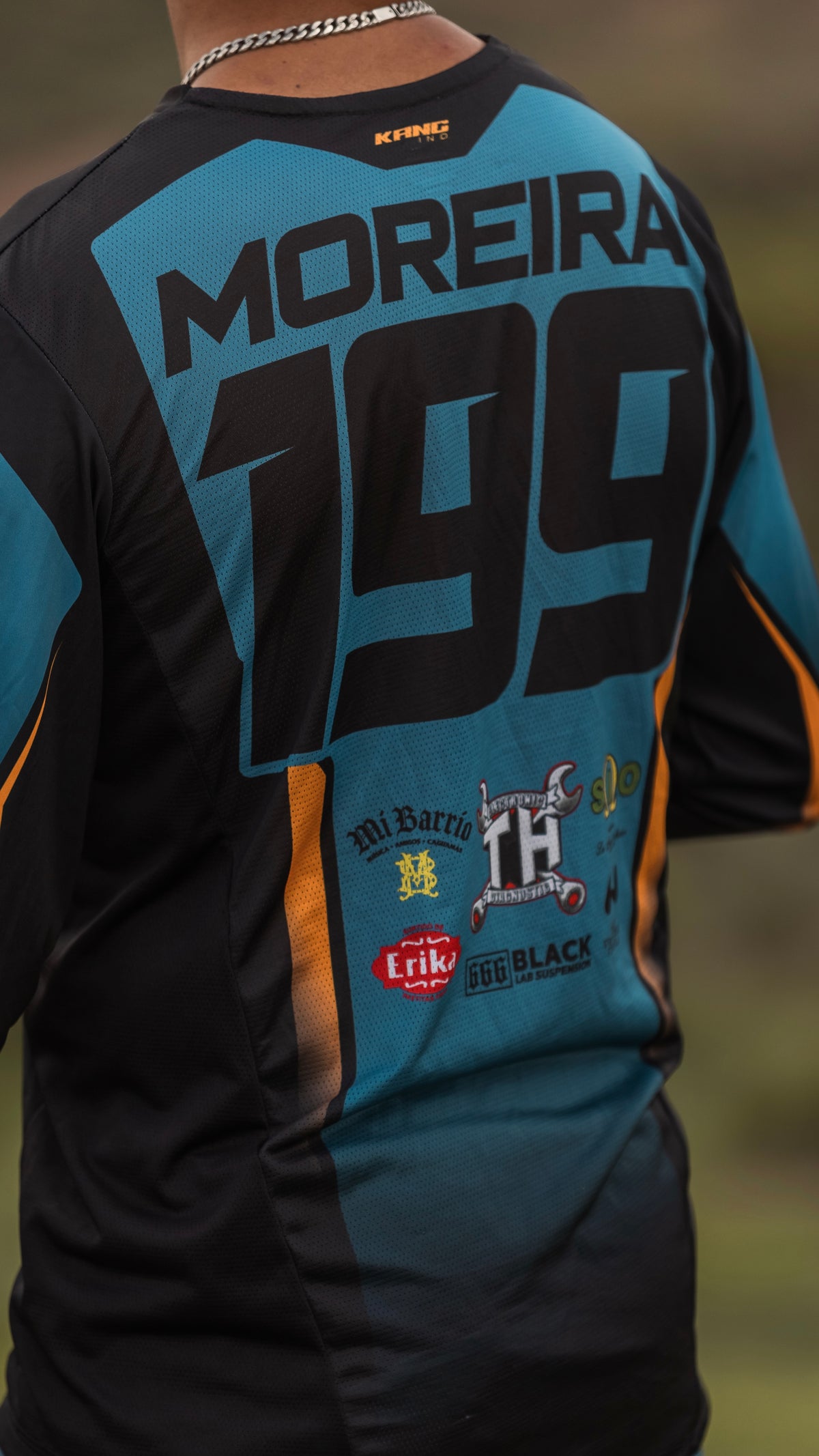 Personalización de jersey — Nombre y número