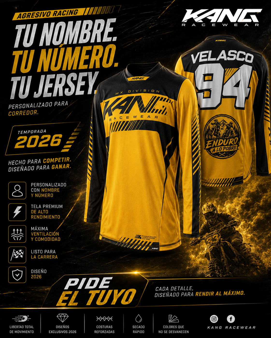 Atletas Personalizado Velasco 94