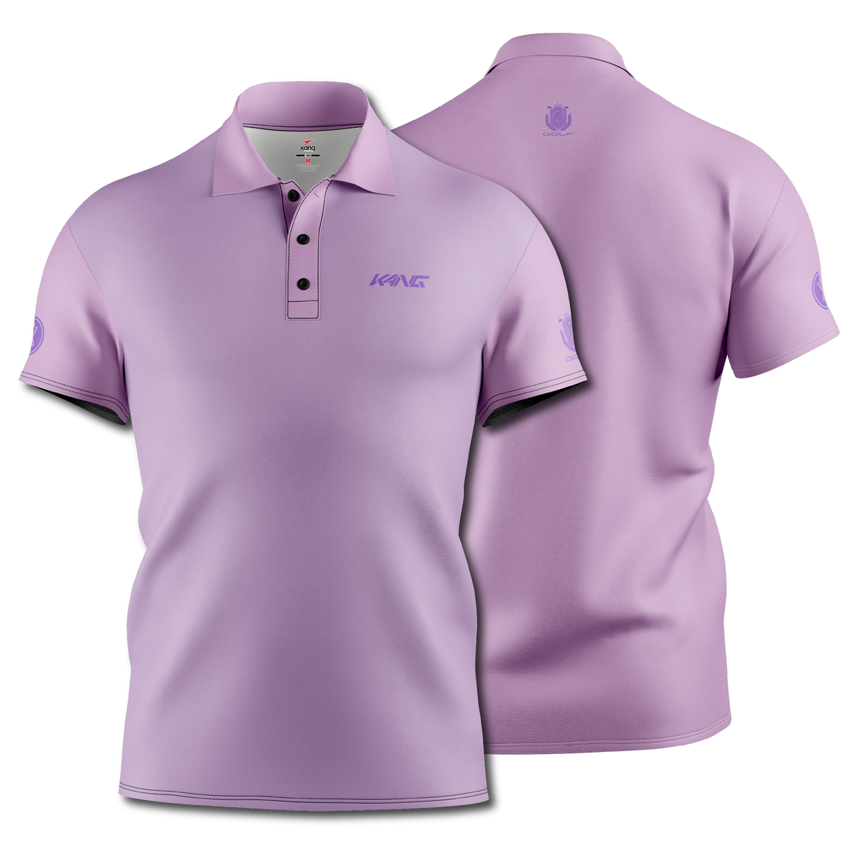 Camisa de golf Kang con diseño premium