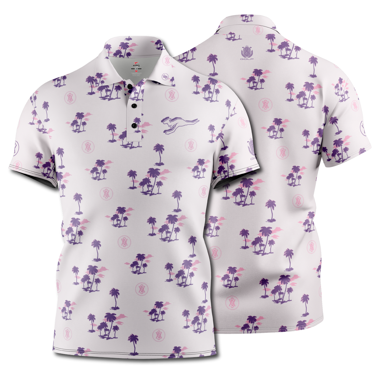 Camisa de golf Kang con diseño premium