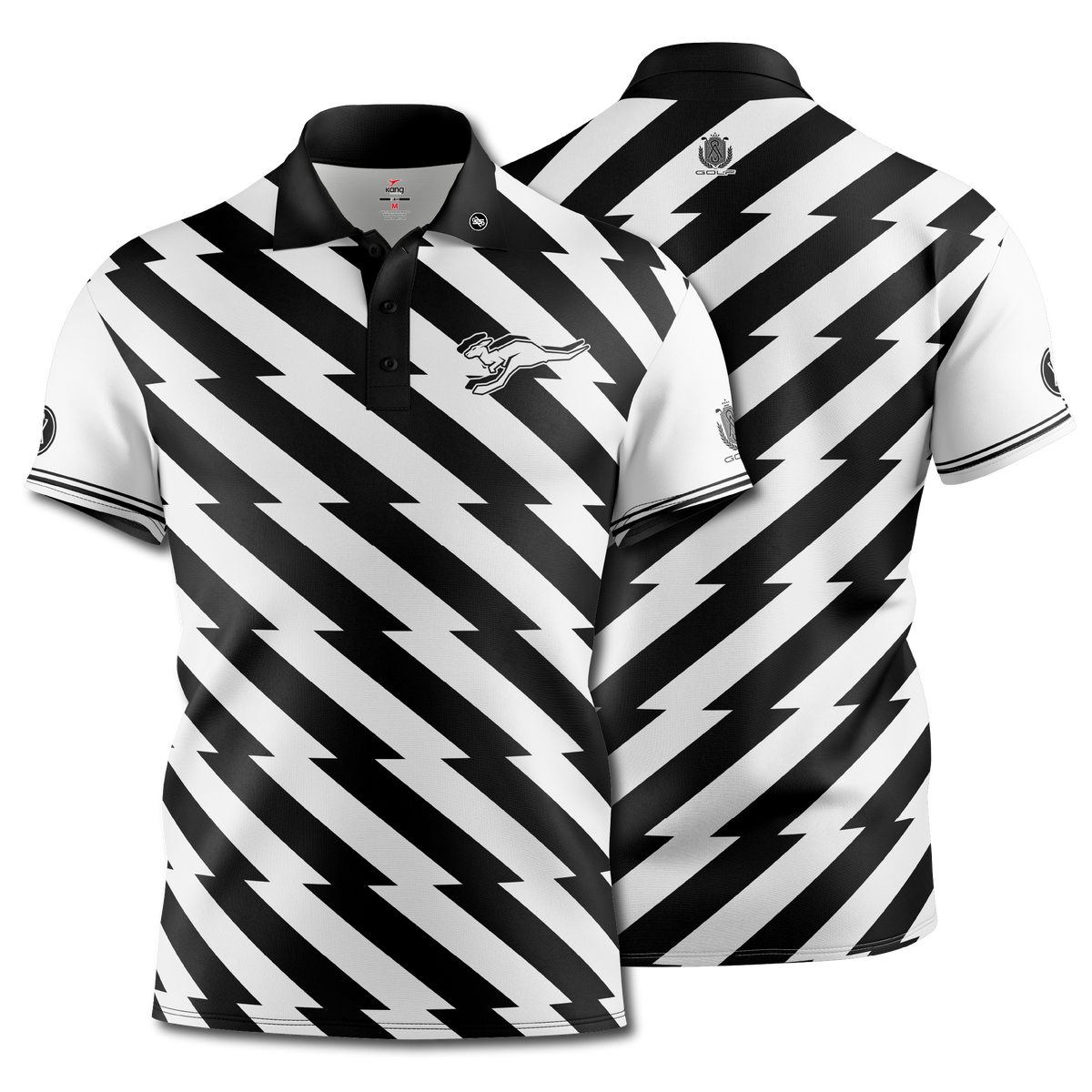 Camisa de golf Kang con diseño premium