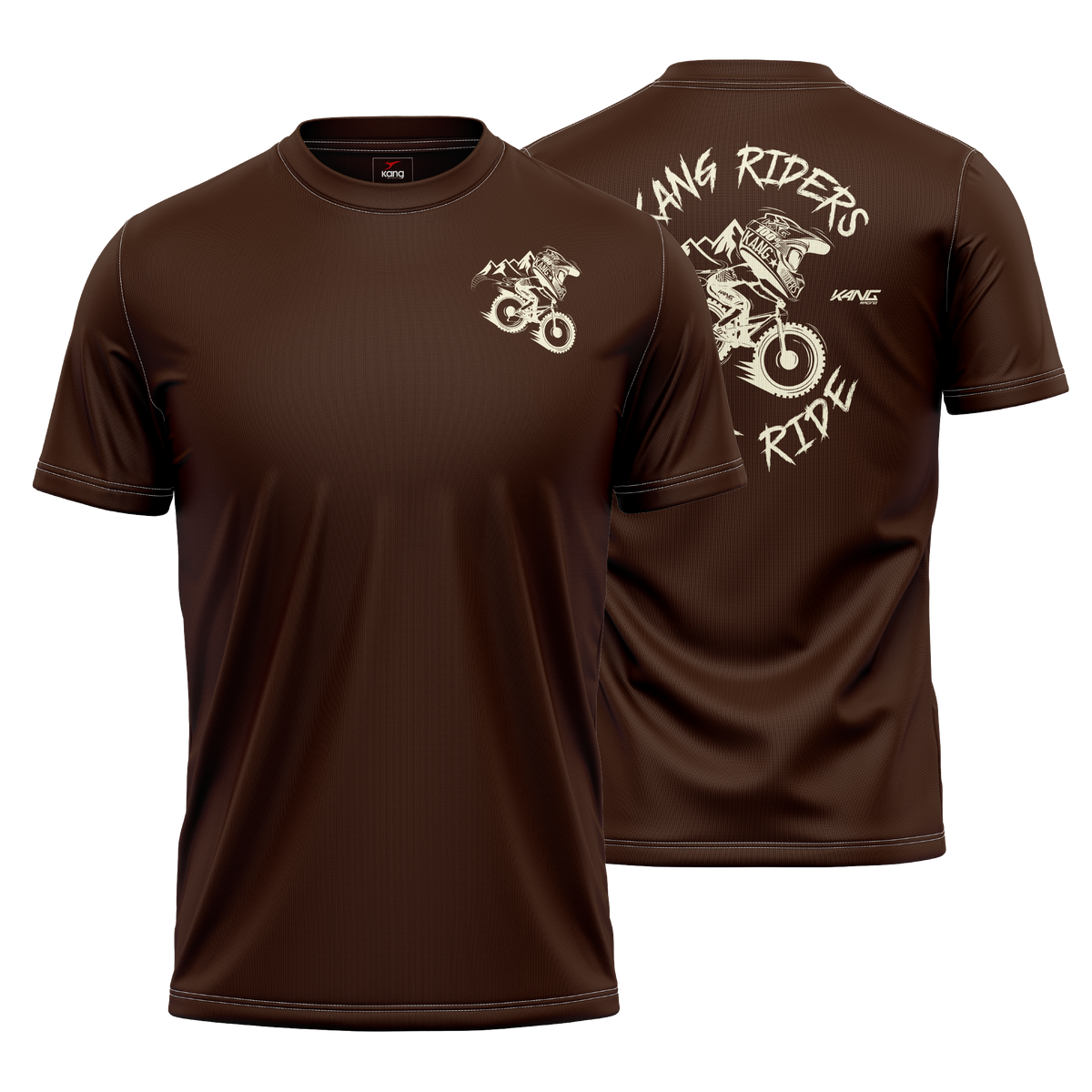 Playera urbana Kang de manga corta