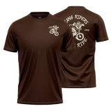 Playera urbana Kang de manga corta