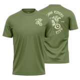 Playera urbana Kang de manga corta