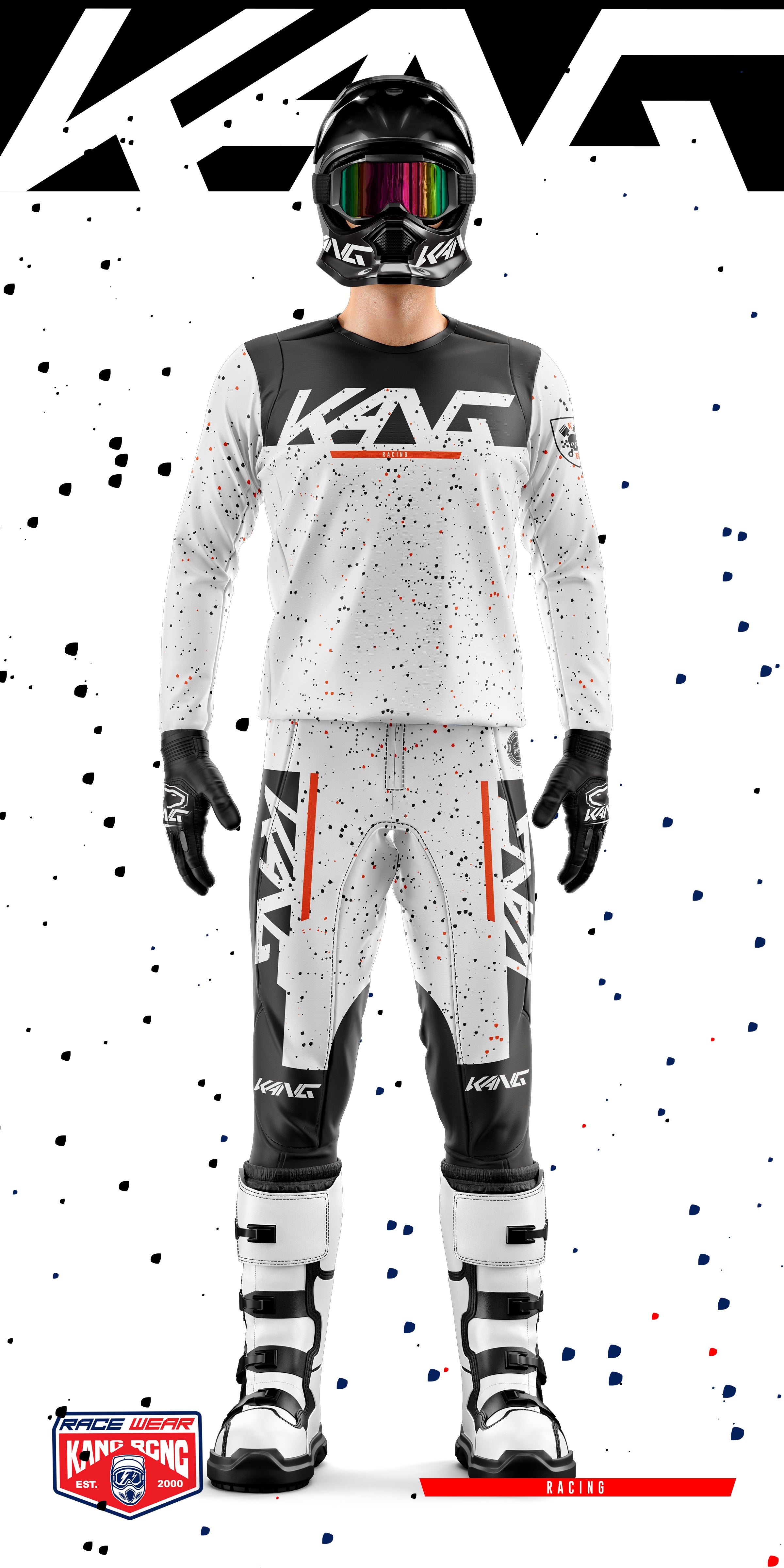 SPLASH BLACK ORANGE