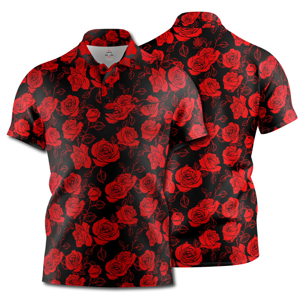 Camisa de golf Kang con diseño premium