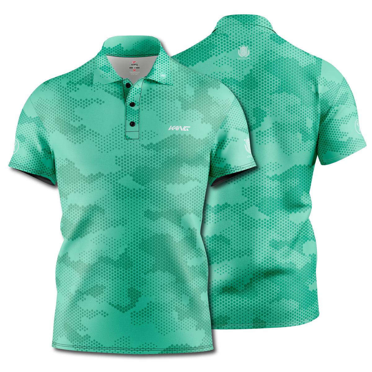 Camisa de golf Kang con diseño premium