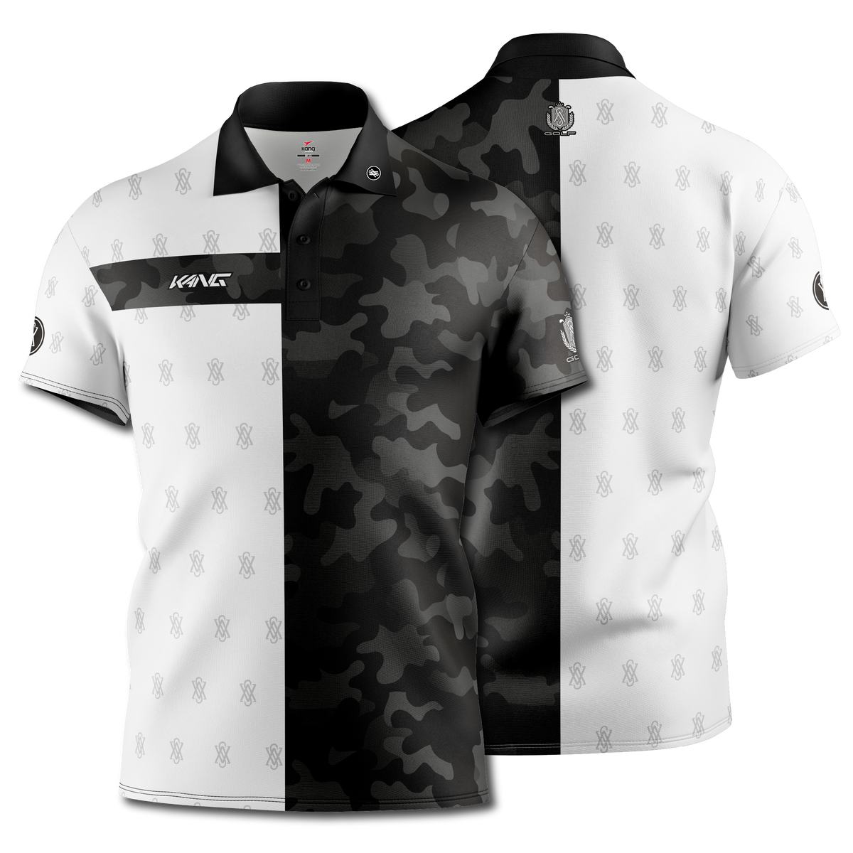 Camisa de golf Kang con diseño premium