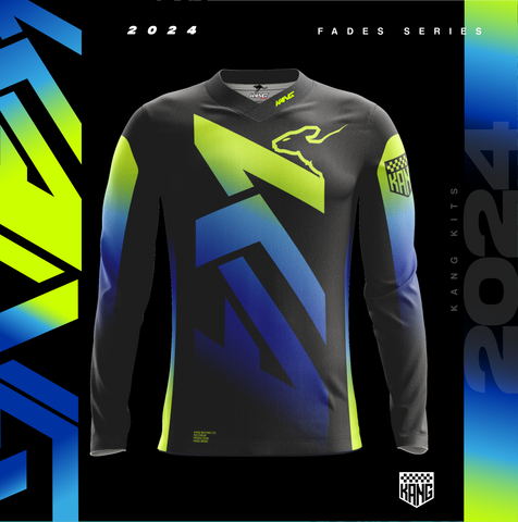 NEON FADE BLUE  2024