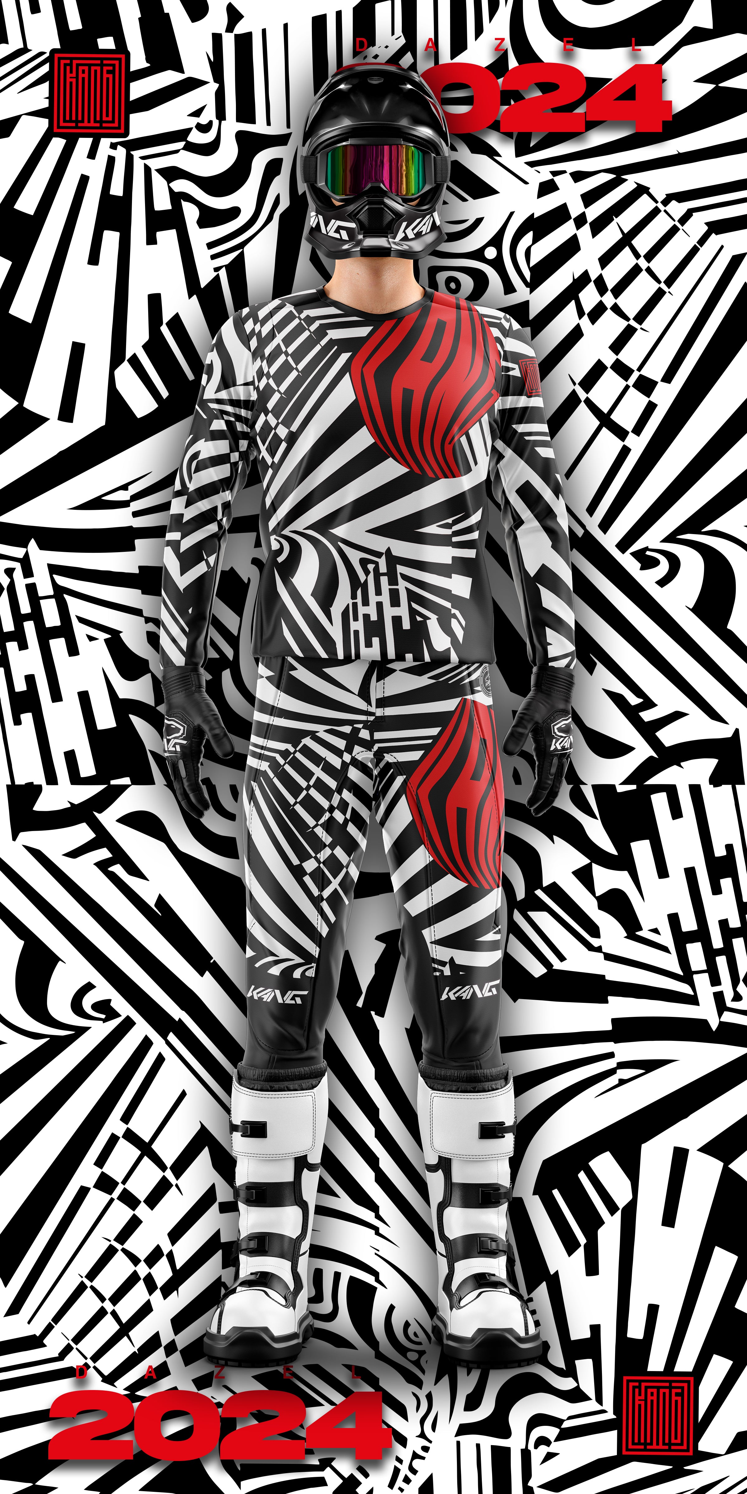 DAZZEL BLAK & WHITE
