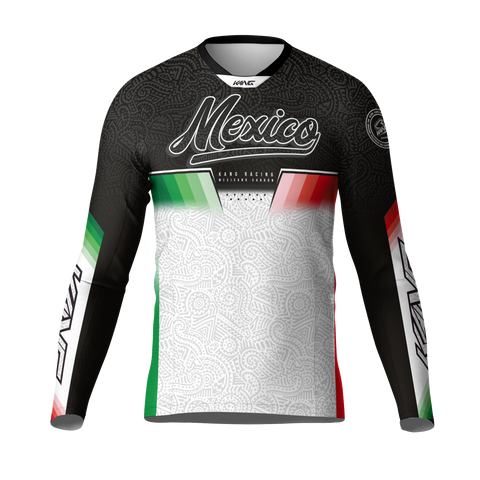 JERSEY TEAM MEXICO 2024 Version Negro - Edición Limitada