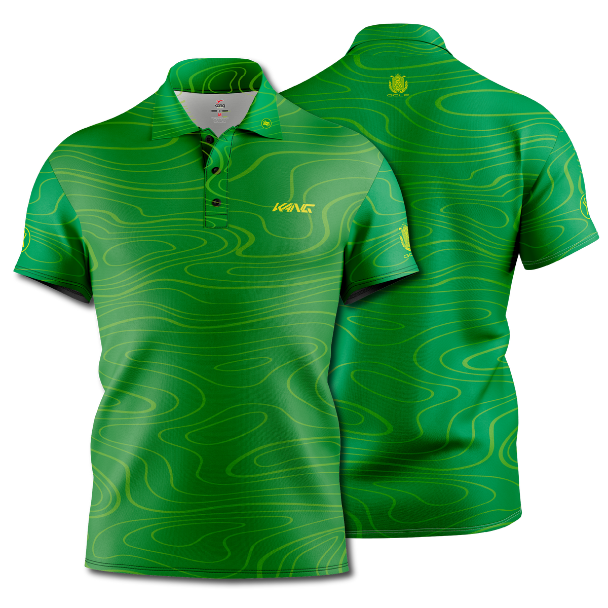 Camisa de golf Kang con diseño premium