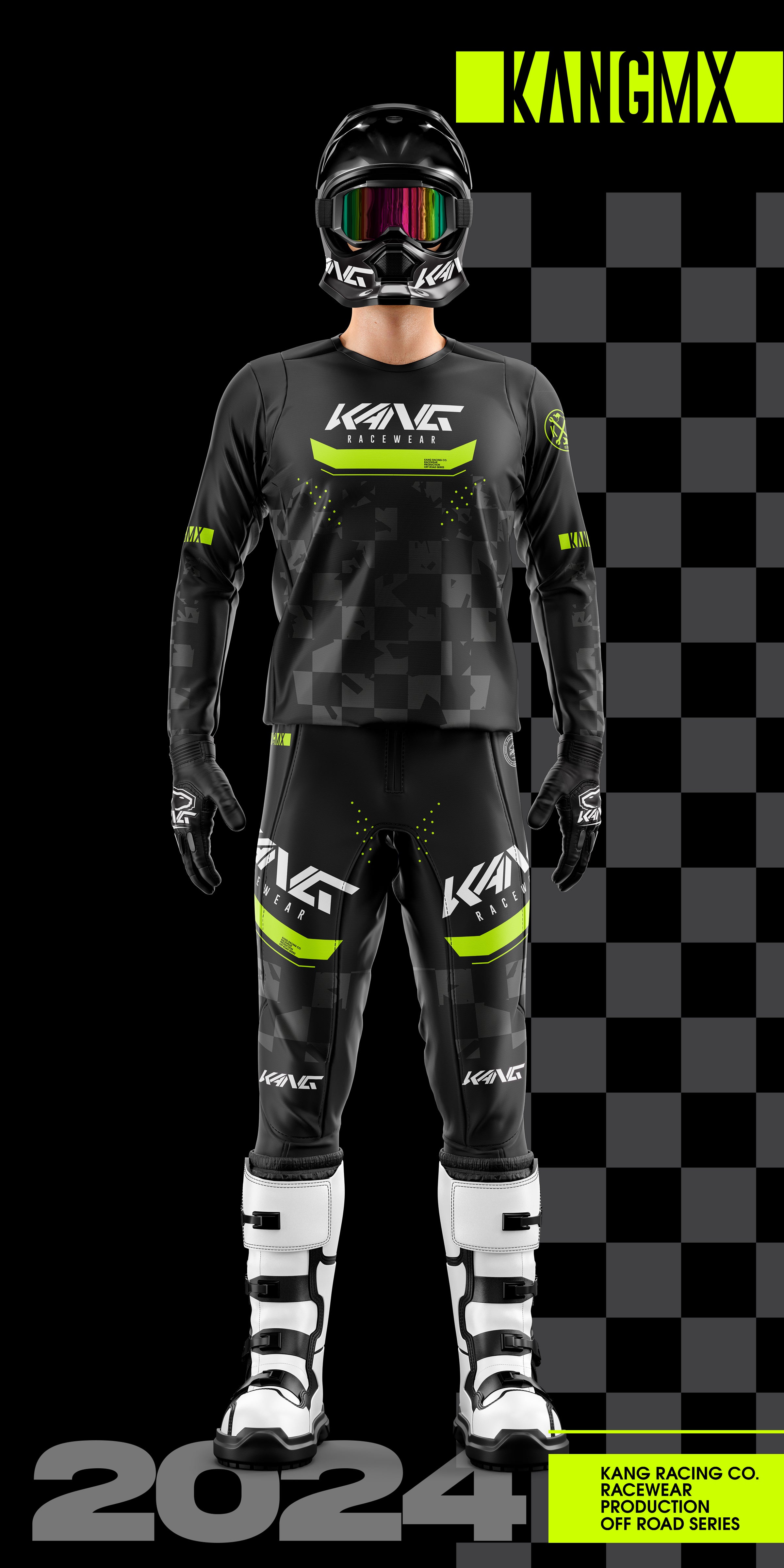OFF ROAD NEON GREEN