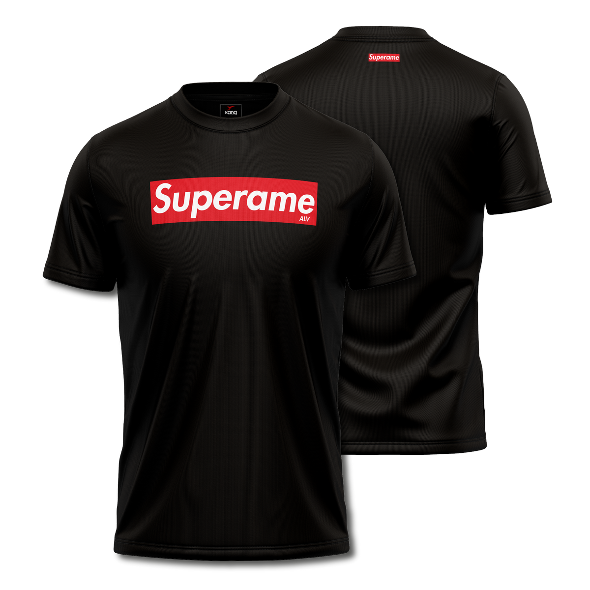 Playera urbana Kang de manga corta