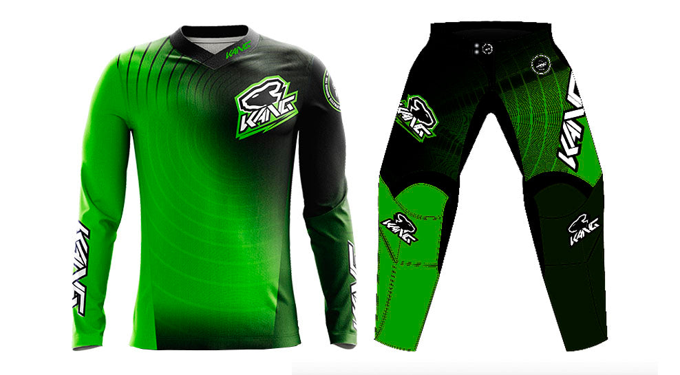 YOUTH KANG RADIAL GREEN/BLACK KIT